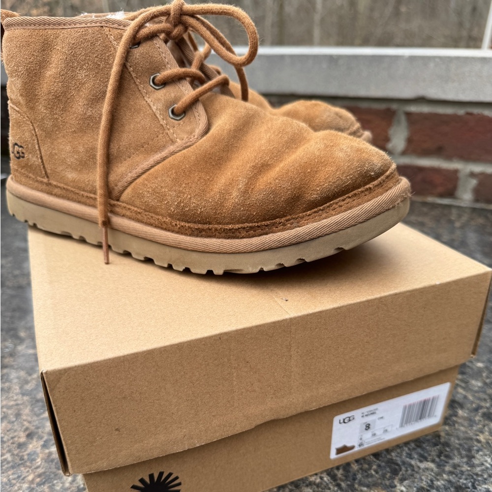 UGG Women’s Brown Suede Chukka Boots